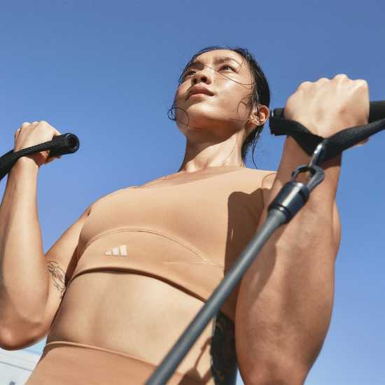 Adidas Coreflow Luxe Studio Medium-Support Bra Womens  Спортни сутиени