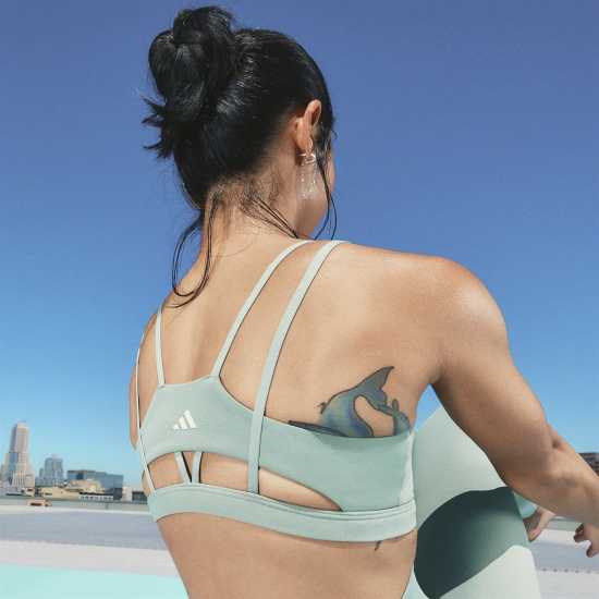Adidas Yoga Studio Luxe Low Impact Sports Bra Womens  Спортни сутиени
