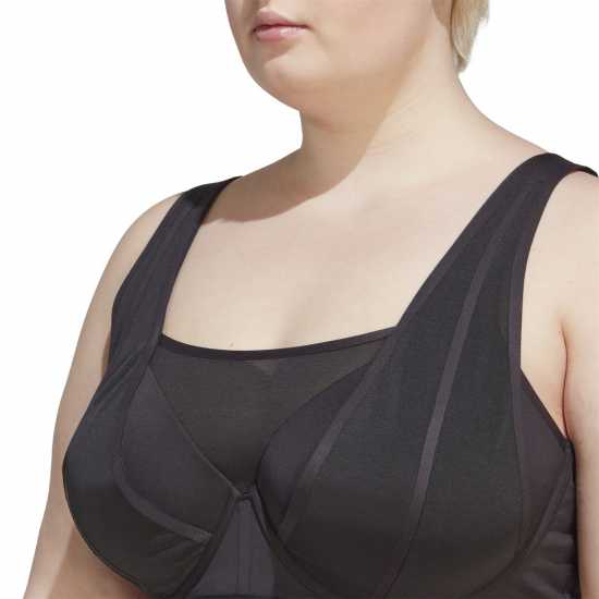 Adidas Collective Power Tlrd Impact Luxe High-Support Bra (Plus Size) Womens  Спортни сутиени