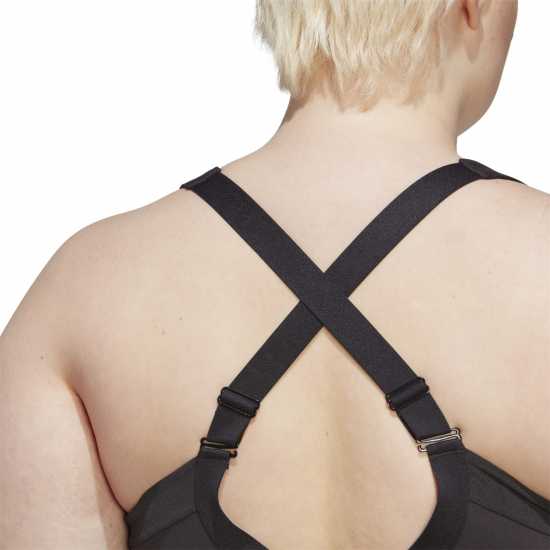 Adidas Collective Power Tlrd Impact Luxe High-Support Bra (Plus Size) Womens  Спортни сутиени