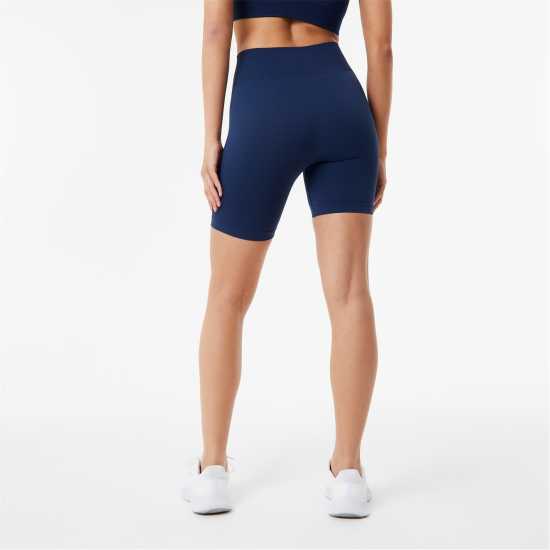 Дамски клинове за фитнес Usa Pro Longline Cycling Shorts Морска синьо Usa Pro Longline Cycling Shorts Морска синьо Дамски клинове за фитнес