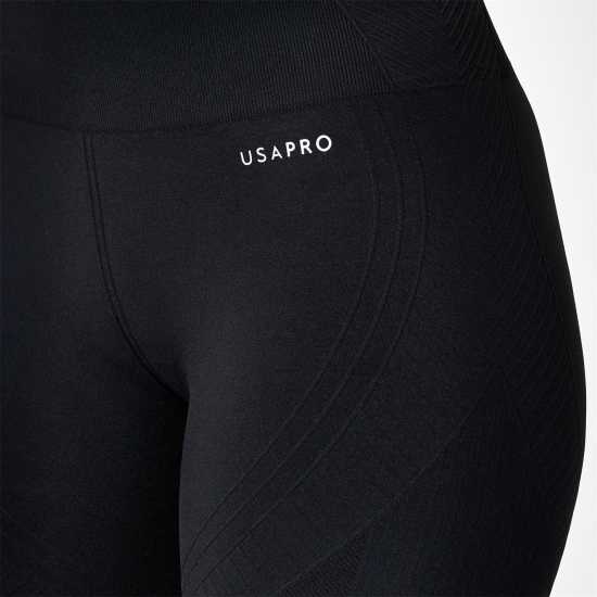 Usa Pro Longline Cycling Shorts Черно Дамски клинове за фитнес
