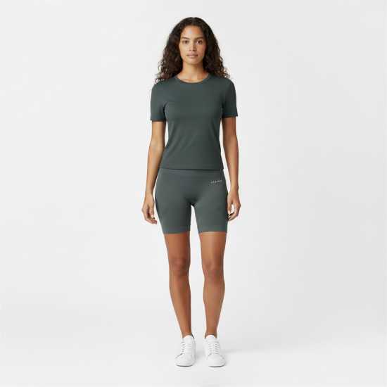 Usa Pro Дамски Шорти Seamless Longline Cycling Shorts Womens Pink 