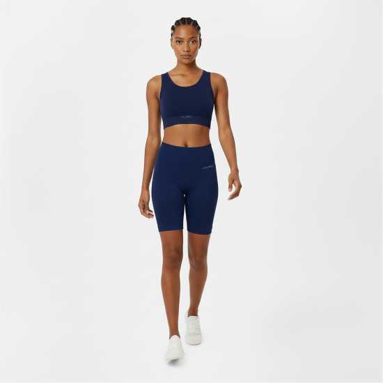 Usa Pro Дамски Шорти Seamless Longline Cycling Shorts Womens Морска синьо 