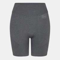 Usa Pro Дамски Шорти Seamless Longline Cycling Shorts Womens Charcoal 