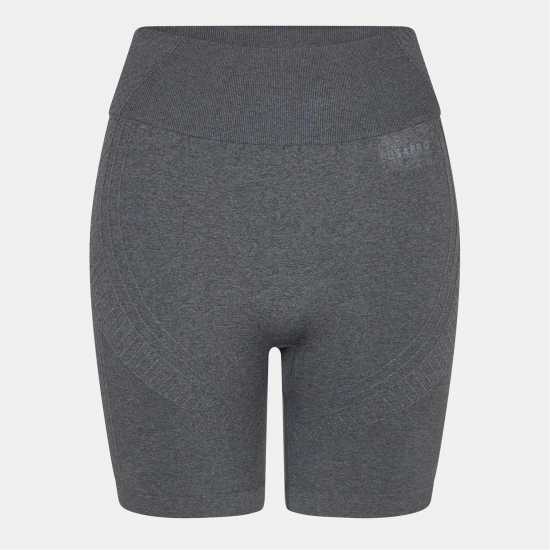 Usa Pro Дамски Шорти Seamless Longline Cycling Shorts Womens Charcoal 