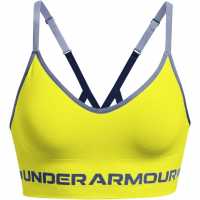 Under Armour Seamless Low Impact Longline Sports Bra Light Yellow Спортни сутиени