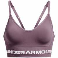 Under Armour Seamless Low Impact Longline Sports Bra Misty Purple Спортни сутиени