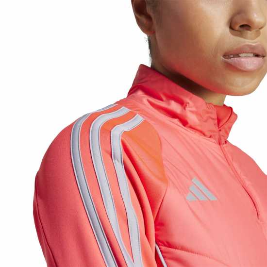 Adidas Tiro24 Wintopw Tracksuit Top Womens Shock Red Футболни екипи за бягане