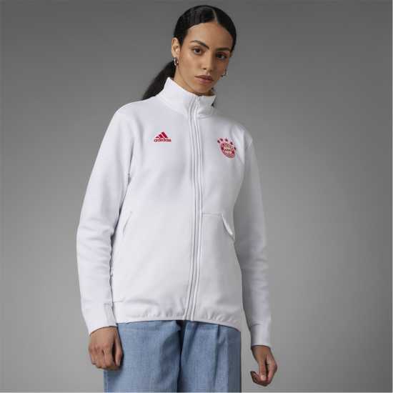 Adidas Fcb Anth Jktw Tracksuit Top Womens  