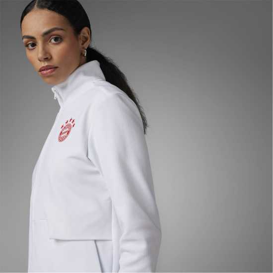Adidas Fcb Anth Jktw Tracksuit Top Womens  