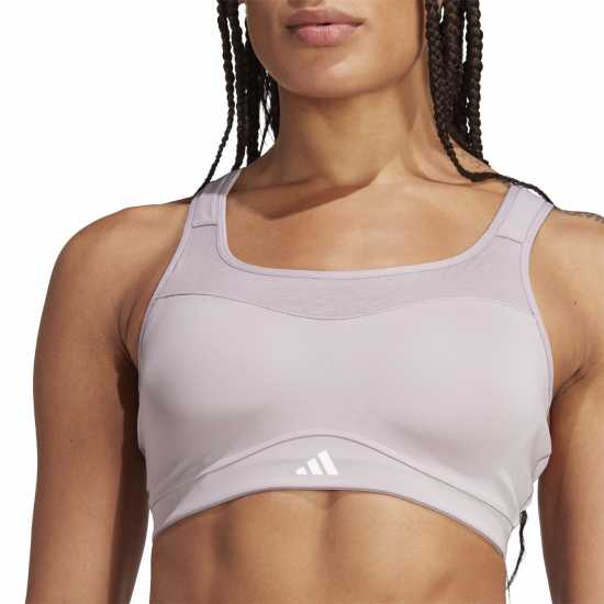 Adidas Tlrdim Hs Bra Medium Impact Sports Womens Preloved Fig Спортни сутиени