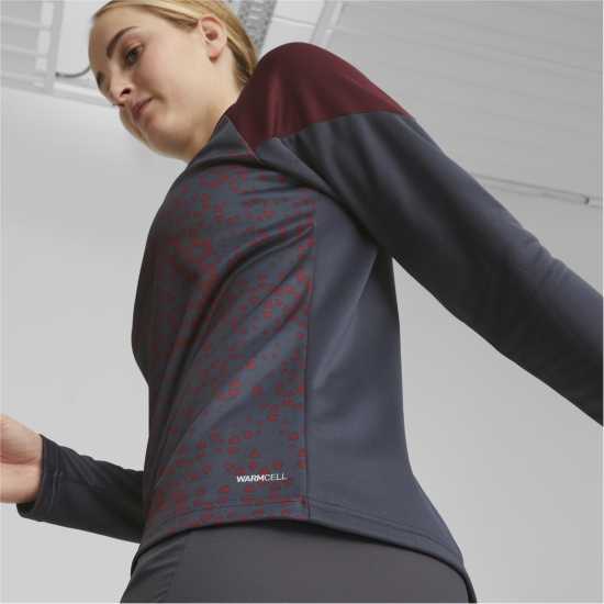 Puma Women's Mcfc Training Licensed Drill Top  