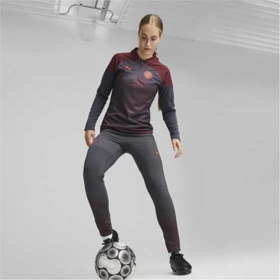 Puma Women's Mcfc Training Licensed Drill Top  