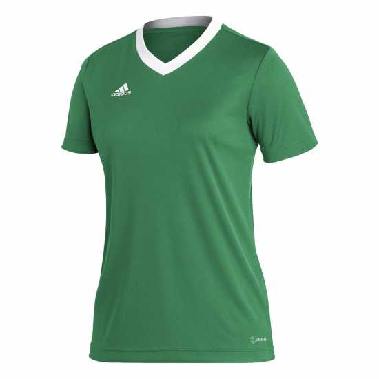 Adidas Ent22 Jersey Womens Green/White Дамски тениски и фланелки