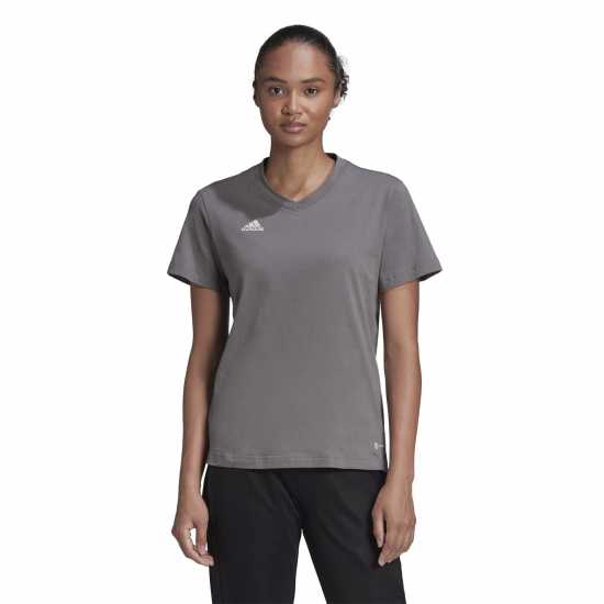 Adidas Тениска Ent22 T Shirt Womens Team Grey Дамски тениски и фланелки