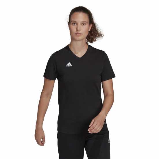 Adidas Тениска Ent22 T Shirt Womens Black 