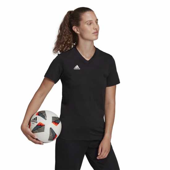 Adidas Тениска Ent22 T Shirt Womens Black 