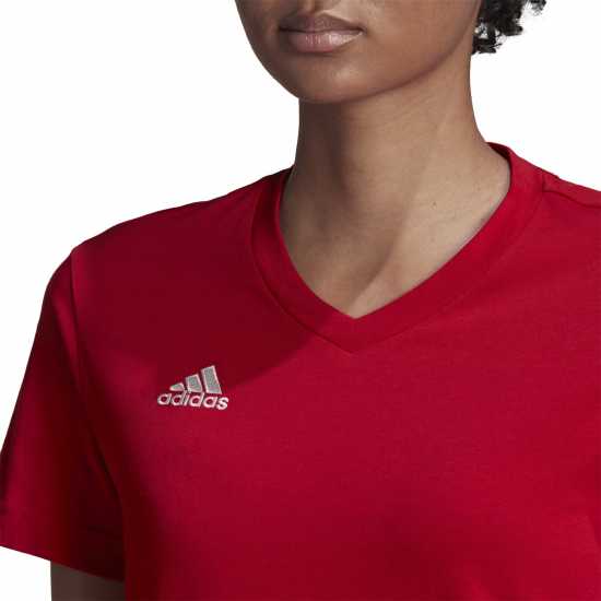 Adidas Тениска Ent22 T Shirt Womens Power Red - Дамски тениски и фланелки
