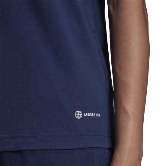 Adidas Тениска Ent22 T Shirt Womens Navy Blue Дамски тениски и фланелки
