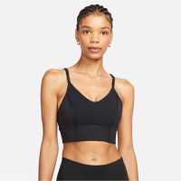 Nike Indy Shine Bra Womens Black/ Grey Спортни сутиени