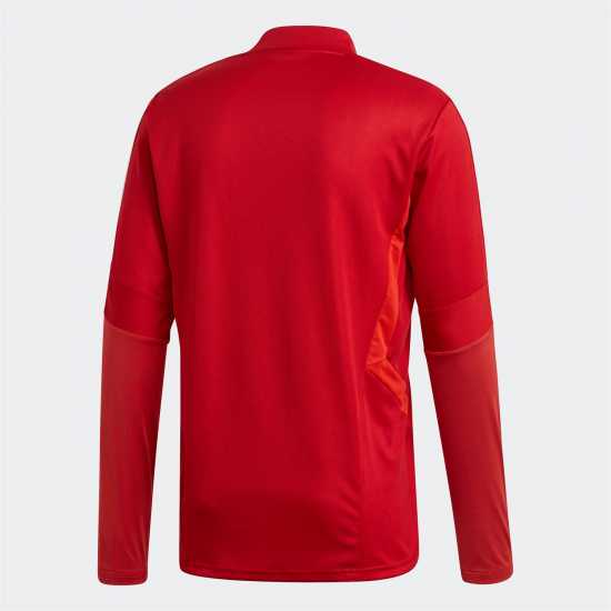 Adidas Мъжка Спортна Тениска Tiro 19 Training Top Mens Силно червено / Бяло Мъжки ризи