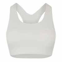 Usa Pro Pro Medium Impact Cross Back Bra Womens Крем Спортни сутиени