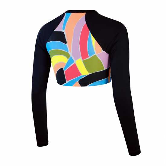 Speedo Printed Long-Sleeve Performance Gym Top Speedo Printed Long-Sleeve Performance Gym Top