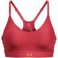 Under Armour Covered Low Bra Red Спортни сутиени