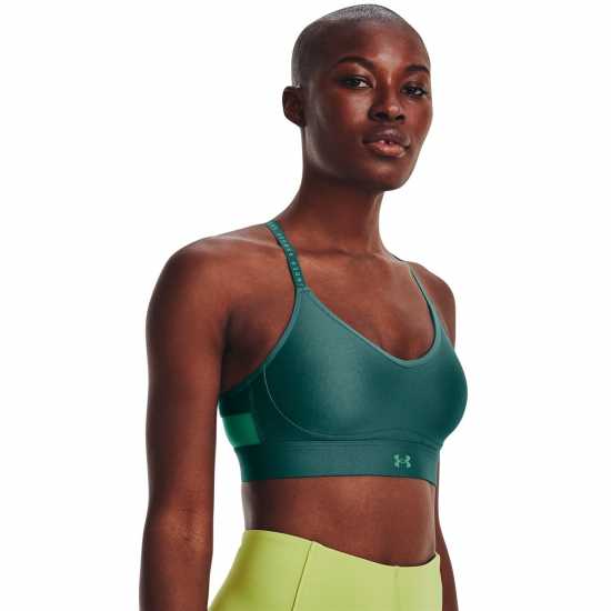 Under Armour Covered Low Bra Green Спортни сутиени