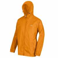 Regatta Непромокаемо Яке Pack It Iii Waterproof Jacket Flame orange Мъжки грейки