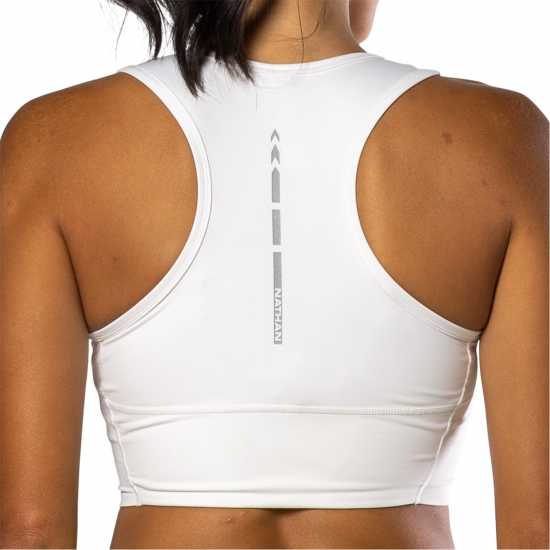 Спортни сутиени Nathan Int Crop Top Ld99 White Nathan Int Crop Top Ld99 White Спортни сутиени