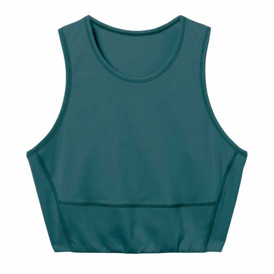 Nathan Int Crop Top Ld99 Deep Teal Спортни сутиени