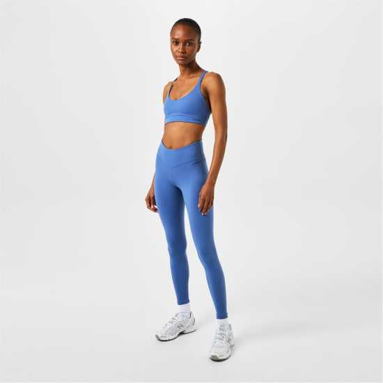 Спортни сутиени Usa Pro Pro V Front Bra Womens Бижу Син Usa Pro Pro V Front Bra Womens Бижу Син Спортни сутиени