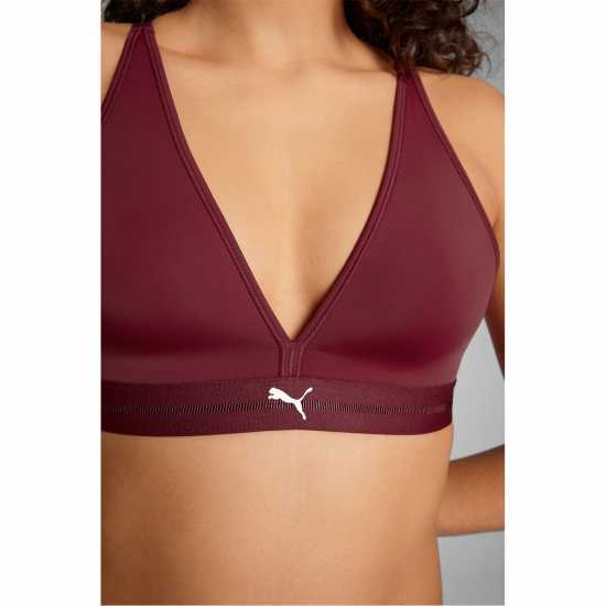 Puma Padded Triangle Low Impact Sports Bra Puma Padded Triangle Low Impact Sports Bra