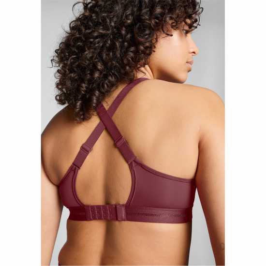 Спортни сутиени Puma Women Sporty Padded Top 1P Low Impact Sports Bra Womens Burgundy Puma Women Sporty Padded Top 1P Low Impact Sports Bra Womens Burgundy Спортни сутиени
