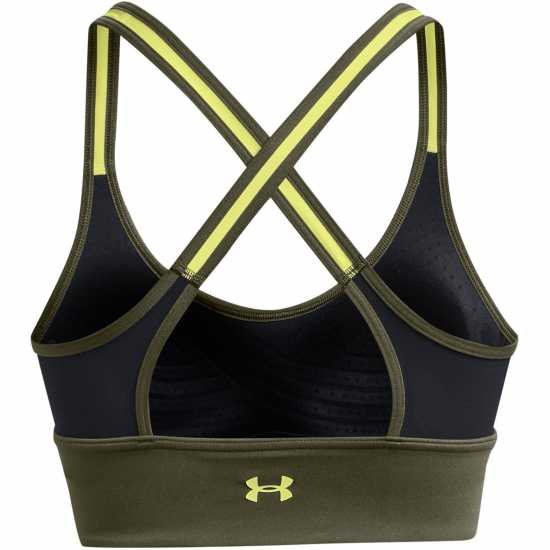 Under Armour Armour Pjt Rck Lets Go Ll Infty Bra Medium Impact Sports Womens Black Спортни сутиени