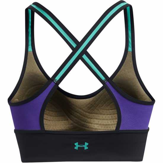 Under Armour Armour Pjt Rck Lets Go Ll Infty Bra Medium Impact Sports Womens Purple Спортни сутиени