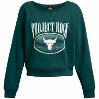 Under Armour Armour Pjt Rck Hw Terry Ls Q1 Sweatshirt Womens  Дамски пуловери