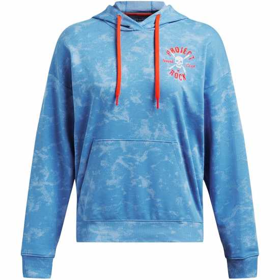 Under Armour Armour Pjt Rck W Udrground Terry Hd Hoody Womens Blue Дамски суичъри и блузи с качулки
