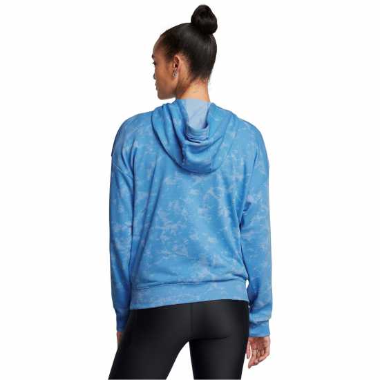 Under Armour Armour Pjt Rck W Udrground Terry Hd Hoody Womens Blue Дамски суичъри и блузи с качулки
