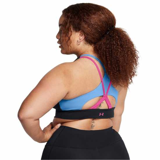 Under Armour Medium Impact Sports Bra Черно 