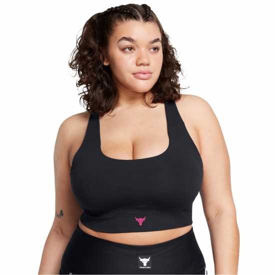 Under Armour Medium Impact Sports Bra Черно 