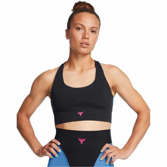 Under Armour Medium Impact Sports Bra Черно 