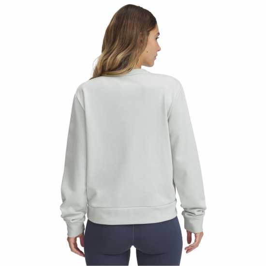 Under Armour Women's Rival Terry Crew Sweatshirt Green 