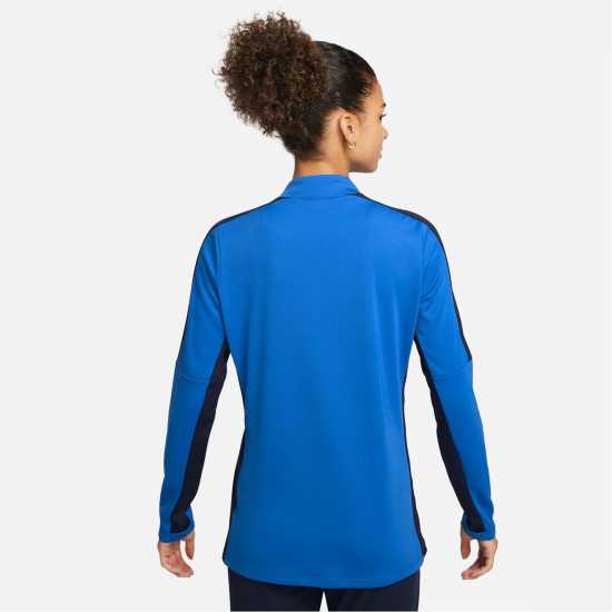 Nike Academy 23 Drill Top Womens Синьо/Бяло Nike Academy 23 Drill Top Womens Синьо/Бяло