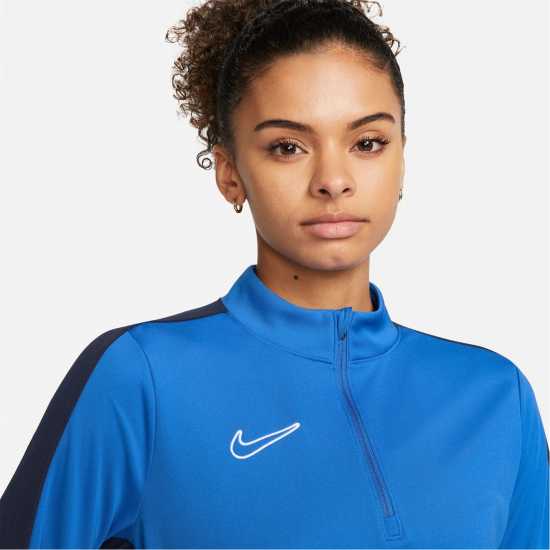 Nike Academy 23 Drill Top Womens Синьо/Бяло Nike Academy 23 Drill Top Womens Синьо/Бяло