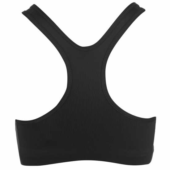 Nike Swoosh Women's Medium-Support 1-Piece Pad Sports Bra Black Спортни сутиени