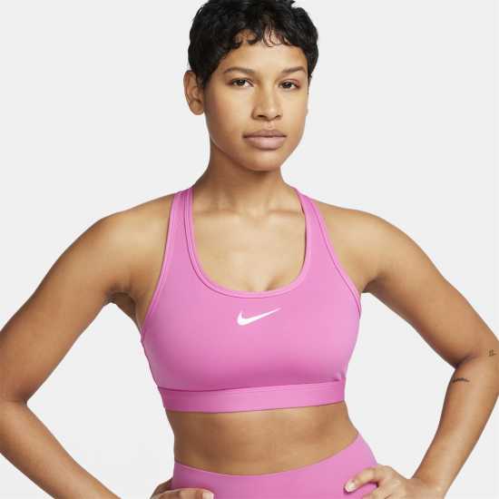 Nike Swoosh Women's Medium-Support 1-Piece Pad Sports Bra  Спортни сутиени