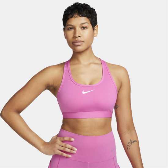 Nike Swoosh Women's Medium-Support 1-Piece Pad Sports Bra  Спортни сутиени